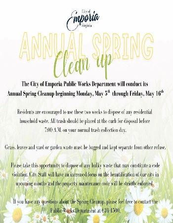 Annual Spring Clean Up